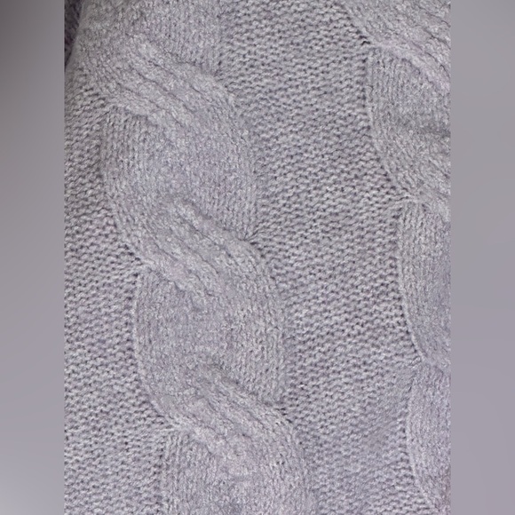 HIPPIE ROSE Cable-Knit Hoodie Sweater - Picture 3 of 3